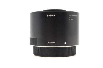 Sigma TC-2001 Téléconvertisseur - Monture Sigma SA