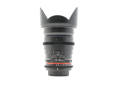 Walimex Pro 35mm T1.5 AS UMC - Monture Sony A