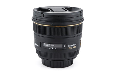 Sigma 50mm f1.4 EX DG HSM (Reconditionné) - Noir