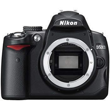 Nikon D5000 Zwart - Spiegelreflexcamera