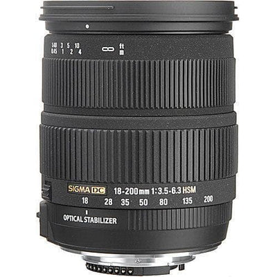 Sigma Objectif Nikon EF 18-200mm f/3.5-6.3