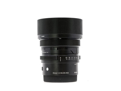 Sigma 35mm f/2 DG DN Contemporary - Geschikt voor Sony E