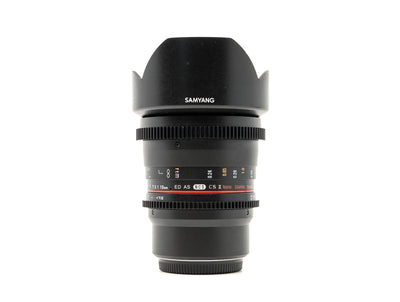 Samyang 10mm T3.1 Cine VDSLR ED AS NCS CS II - Micro Four Thirds Geschikt