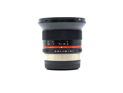 Walimex 12 mm f/2 NCS CS - Monture Fujifilm X