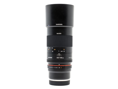Samyang 100mm f/2,8 ED UMC Macro - Monture Canon EF