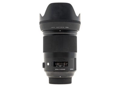 Sigma 40mm f/1,4 DG HSM ART - Monture Nikon