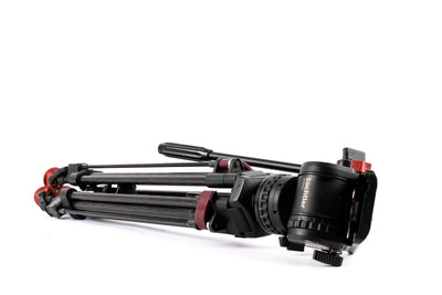 Système Trépied Sachtler DV6 SB en Fibre de Carbone