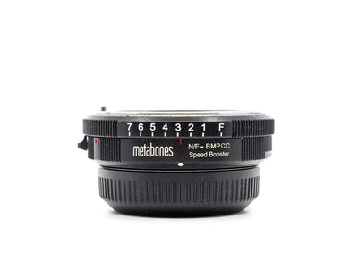 Metabones Nikon G vers BMCC Speed Booster