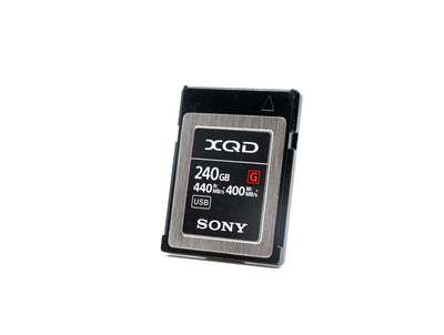 Carte Sony XQD G 240 Go 400 Mo/s