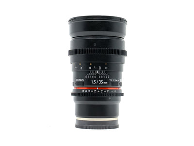 Rokinon 35mm T1.5 AS UMC - Geschikt voor Sony FE