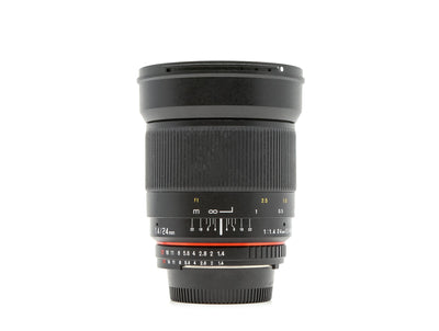 Walimex Pro 24mm f/1,4 ED AS UMC - Monture Nikon