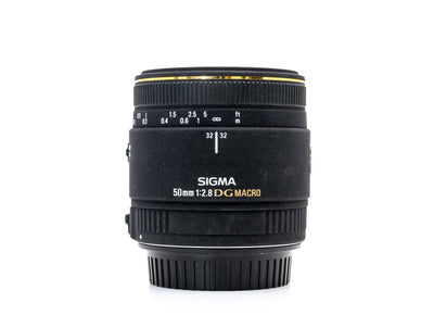 Sigma 50mm f/2.8 EX Macro - Geschikt voor Canon EF