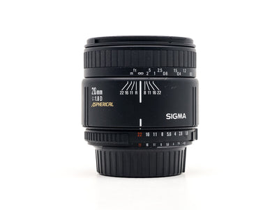 Sigma 28mm f/1,8D ASPH II - Monture Nikon
