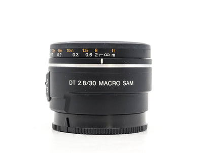Sony DT 30mm f/2.8 Macro SAM - Monture Sony A