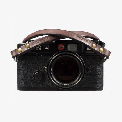 Berlijn #102 - Bruine Leren Camerariem