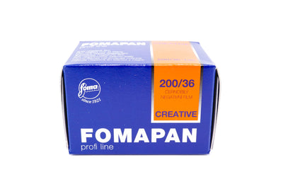 Foma Fomapan 200 (35mm) 36 Opnamen Vintage 35mm Filmrol