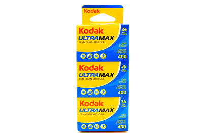 Kodak Ultramax 400 (35mm) 36 poses, lot de 3
