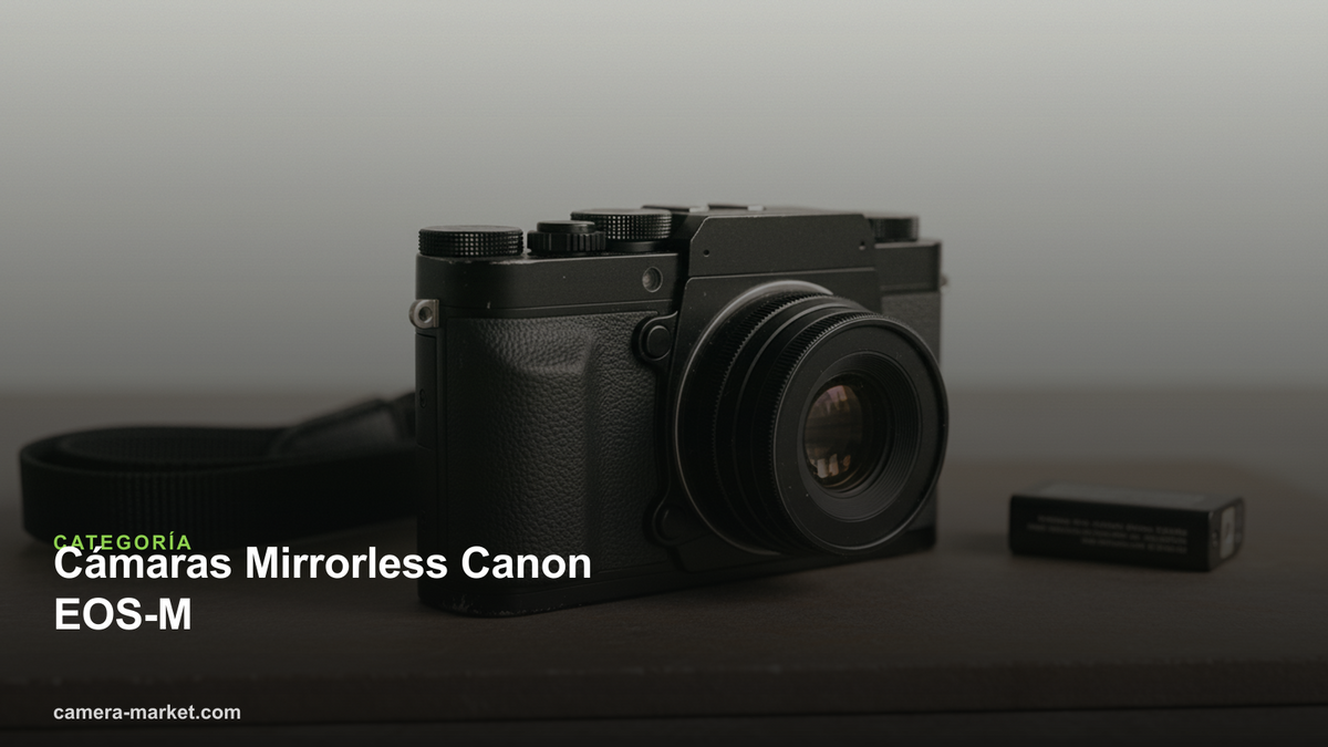 Cámaras Mirrorless Canon EOS-M — Camera Market