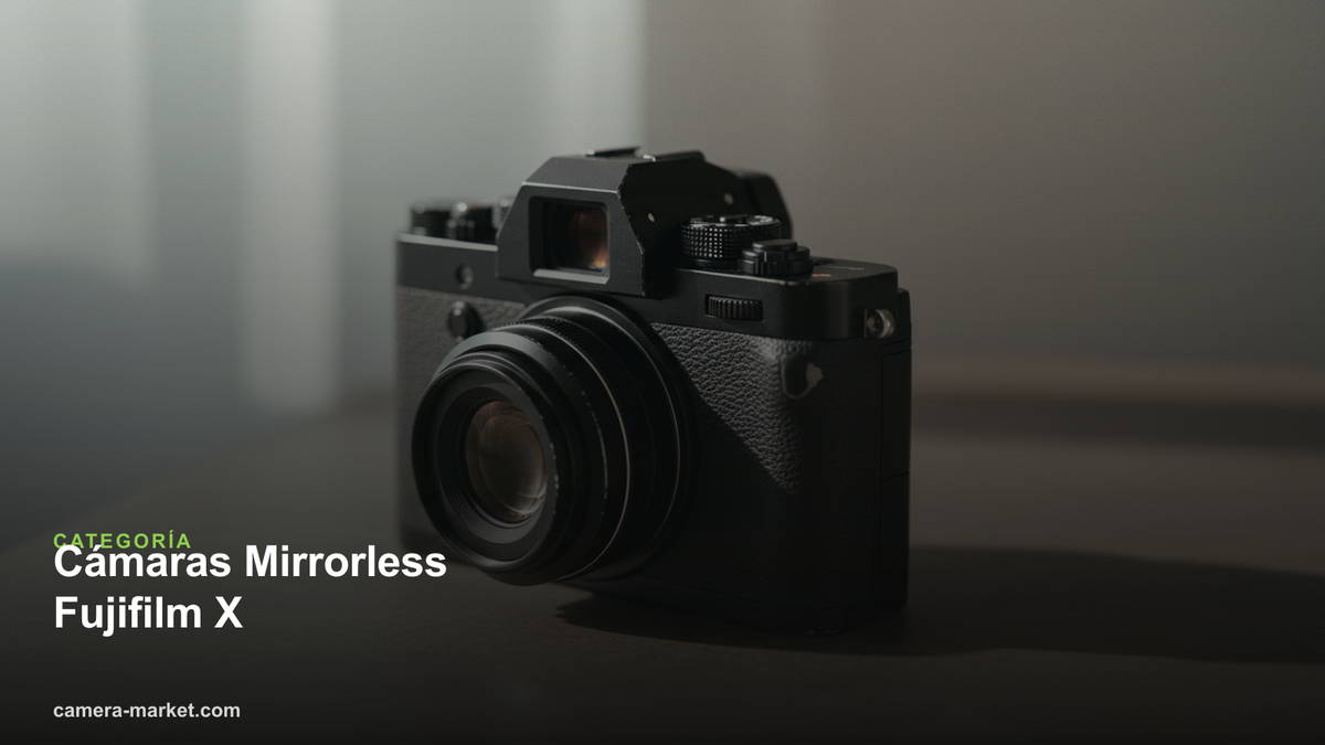 Cámaras Mirrorless Fujifilm X — Camera Market
