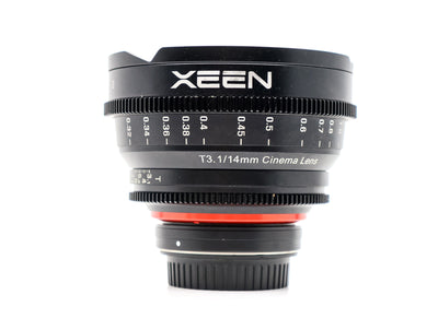 Samyang XEEN 14mm T3.1 - Monture Canon EF