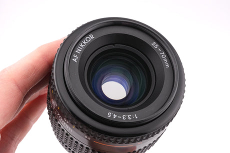Nikon F-601 + 35-70mm f3.3-4.5 AF Nikkor Lens
