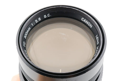 Canon 300mm f5.6 FDn - Optique Vintage