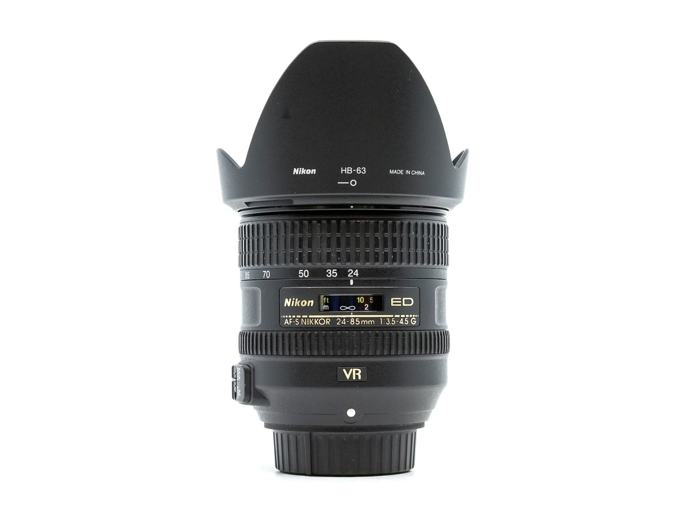 Nikon AF-S Nikkor 24-85mm f/3.5-4.5G IF-ED VR Lens · hoofdafbeelding
