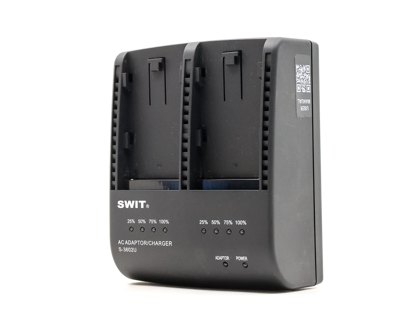 SWIT S-3602U Dubbele Lader/Adapter voor Sony BP-U30/U60 Batterijen · hoofdafbeelding