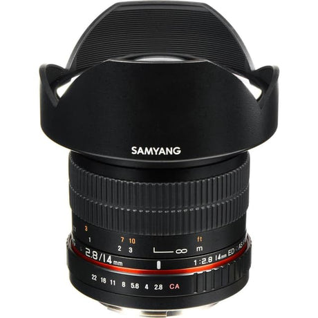 Objectifs Samyang Sony E 14 mm f/2.8