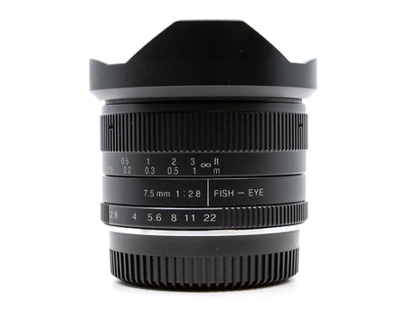 7Artisans 7.5mm f/2.8 - Monture Micro Four Thirds