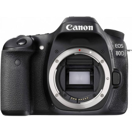 EOS 80D Spiegelreflex - Zwart + Canon EF-S 18-55mm f/3.5-5.6 IS STM