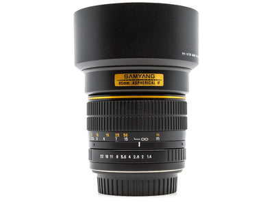 Samyang 85mm f/1.4 ASPH IF - Geschikt voor Canon EF