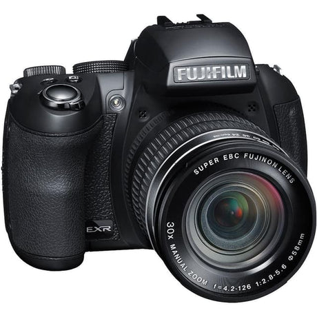 Appareil Photo Bridge FinePix HS30EXR - Noir + Objectif Fujifilm Super EBC Fujinon 30X Zoom 24–720mm f/2.8–5.6