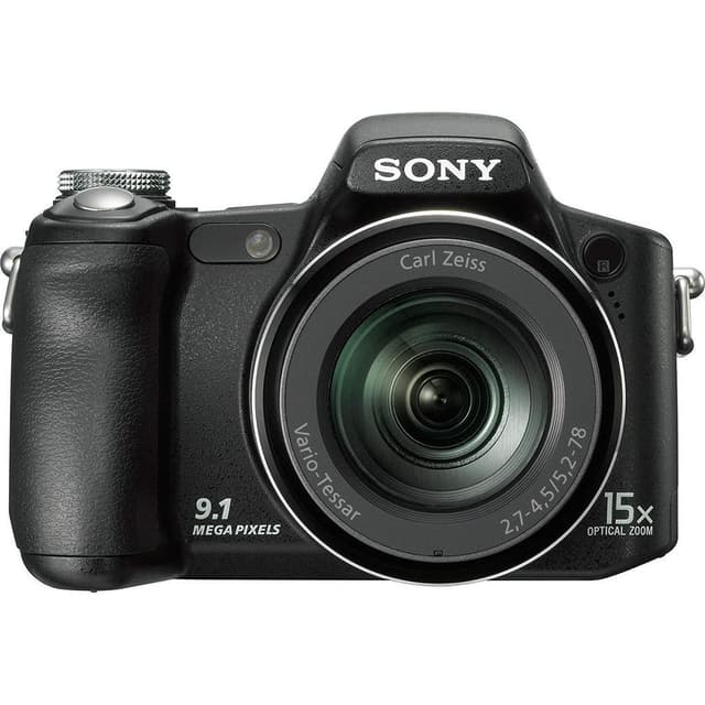 Cyber-shot DSC-H50 Appareil Photo Compact - Noir + Objectif Sony Vario-Tessar 31-465 mm f/2.7-4.5 · image principale