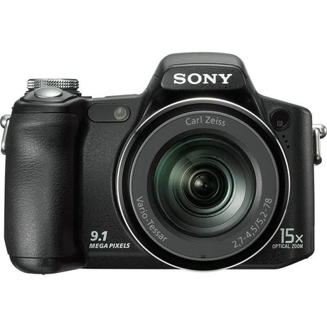 Cyber-shot DSC-H50 Appareil Photo Compact - Noir + Objectif Sony Vario-Tessar 31-465 mm f/2.7-4.5