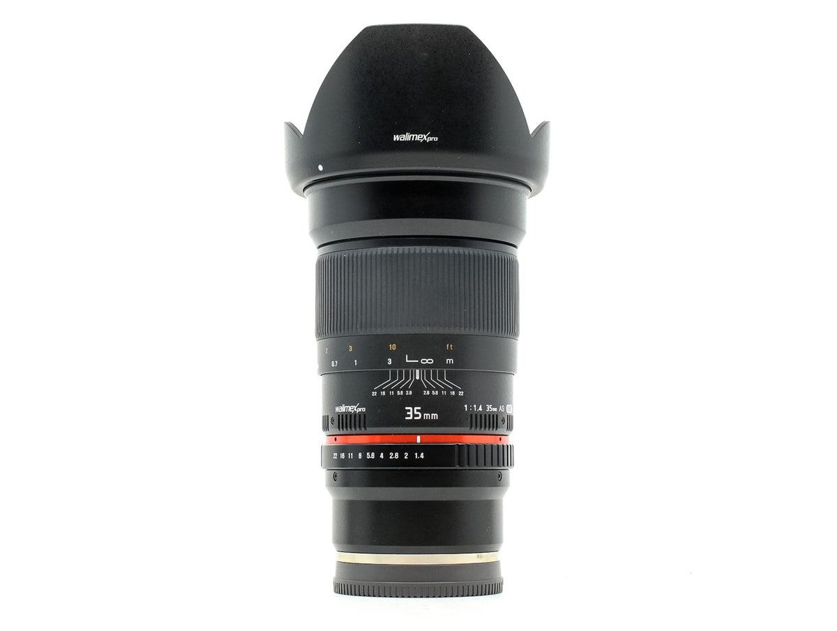 Walimex Pro 35mm f/1.4 - Sony E Fit · hoofdafbeelding