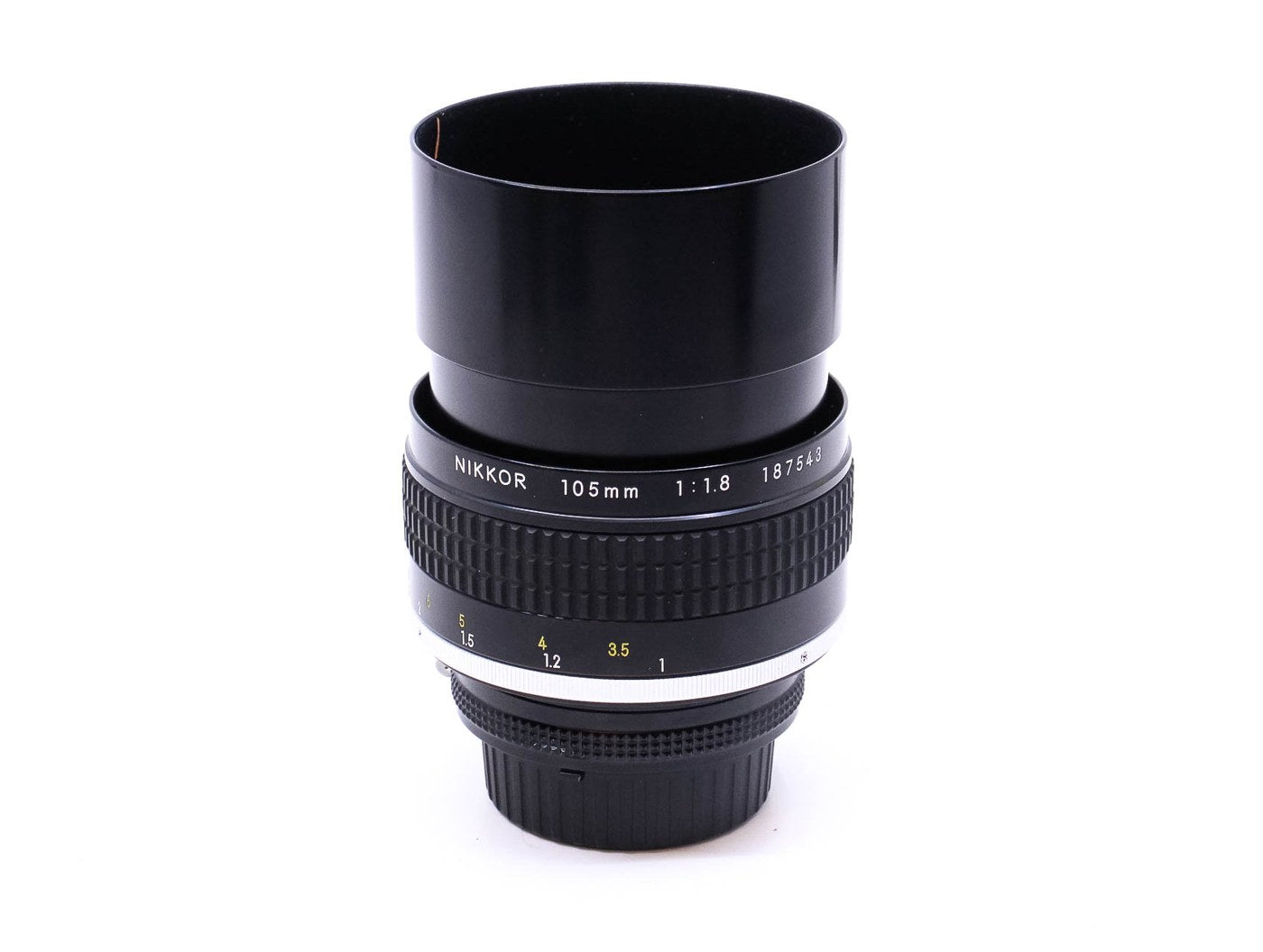 Nikon Ai-S 105mm f/1.8 · hoofdafbeelding