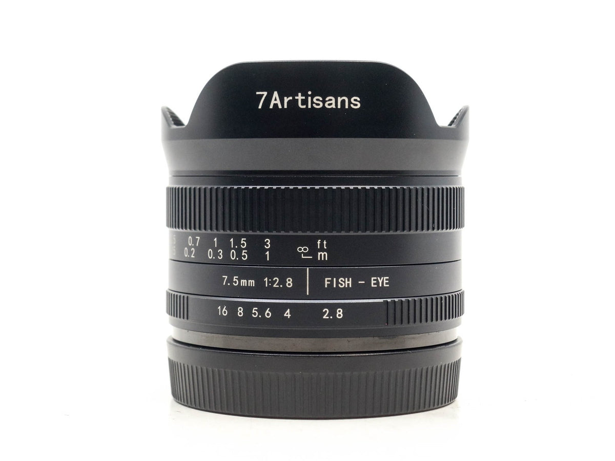 7Artisans 7.5mm f/2.8 II - Sony E Fit · hoofdafbeelding