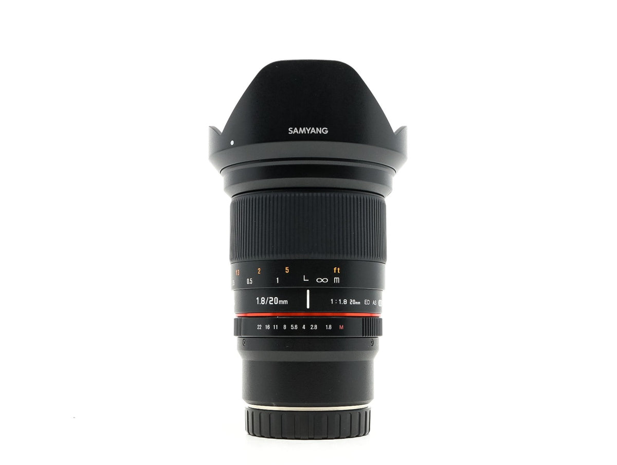 Samyang 20mm f/1.8 ED AS IF UMC - Canon EF-M Fit · image principale