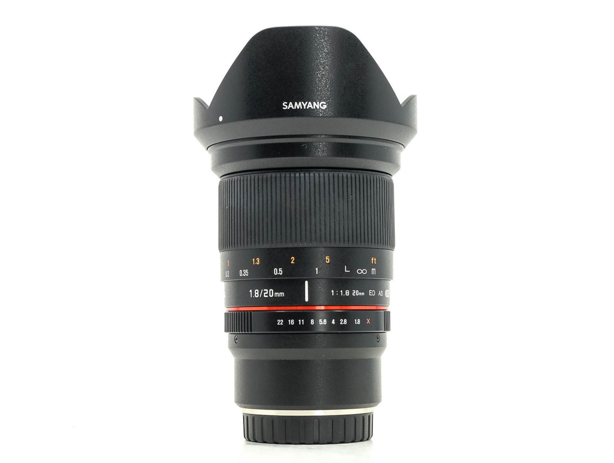 Samyang 20mm f/1.8 ED AS IF UMC - Fujifilm X Fit · image principale