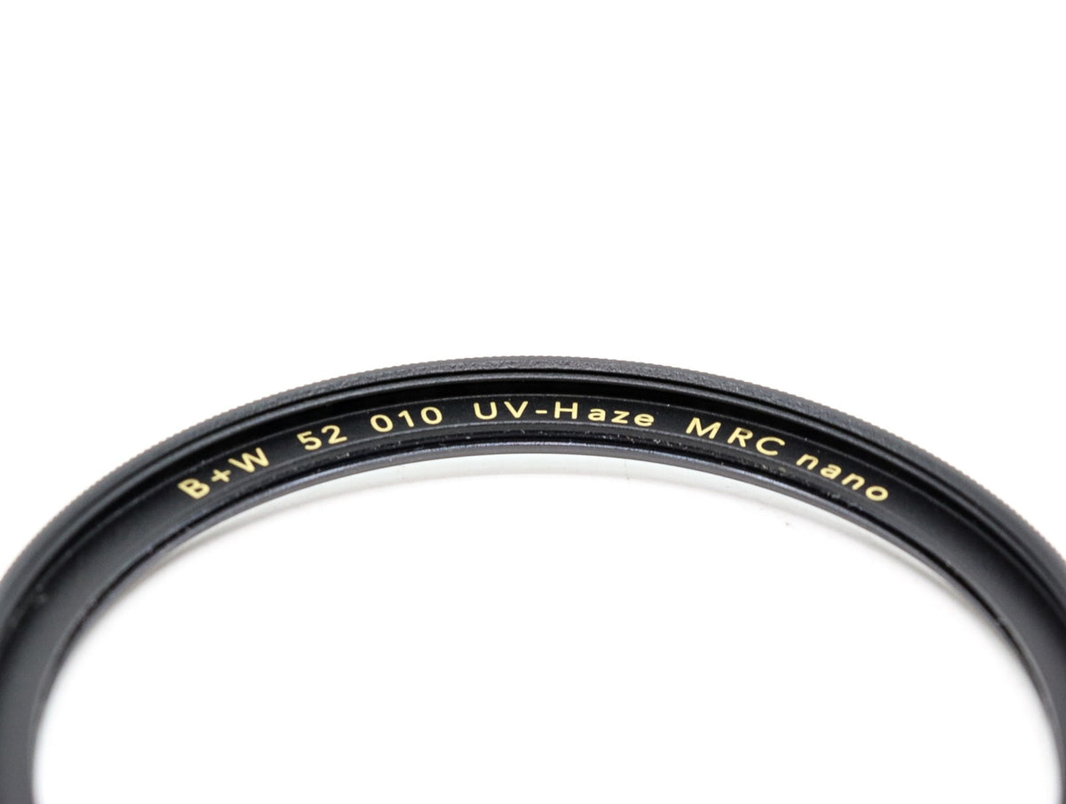 B+W 52mm XS-Pro UV Haze MRC-Nano 010M Filter · hoofdafbeelding