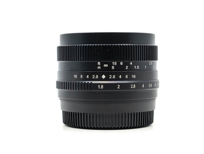 7Artisans 50mm f/1.8 - Monture Fujifilm X