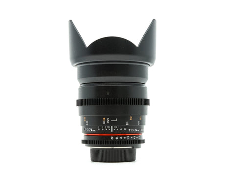 Samyang 24mm T1.5 ED AS UMC II - Monture Nikon