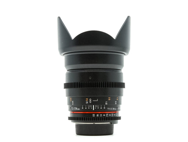 Samyang 24mm T1.5 ED AS UMC II - Nikon Fit - segunda mano - excelente estado - foto principal - SKU 3318397 - Camera Market
