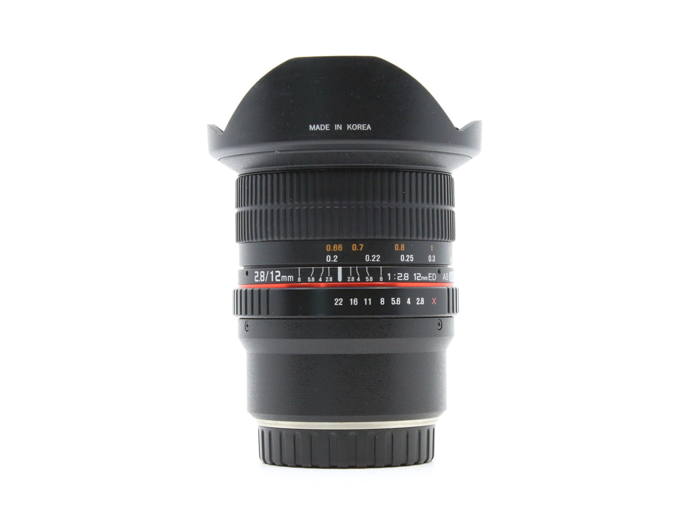 Samyang 12mm f/2.8 ED AS NCS Fisheye - Geschikt voor Fujifilm X · hoofdafbeelding