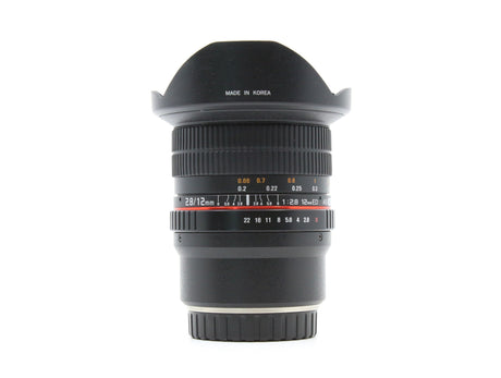 Samyang 12mm f/2.8 ED AS NCS Fisheye - Geschikt voor Fujifilm X