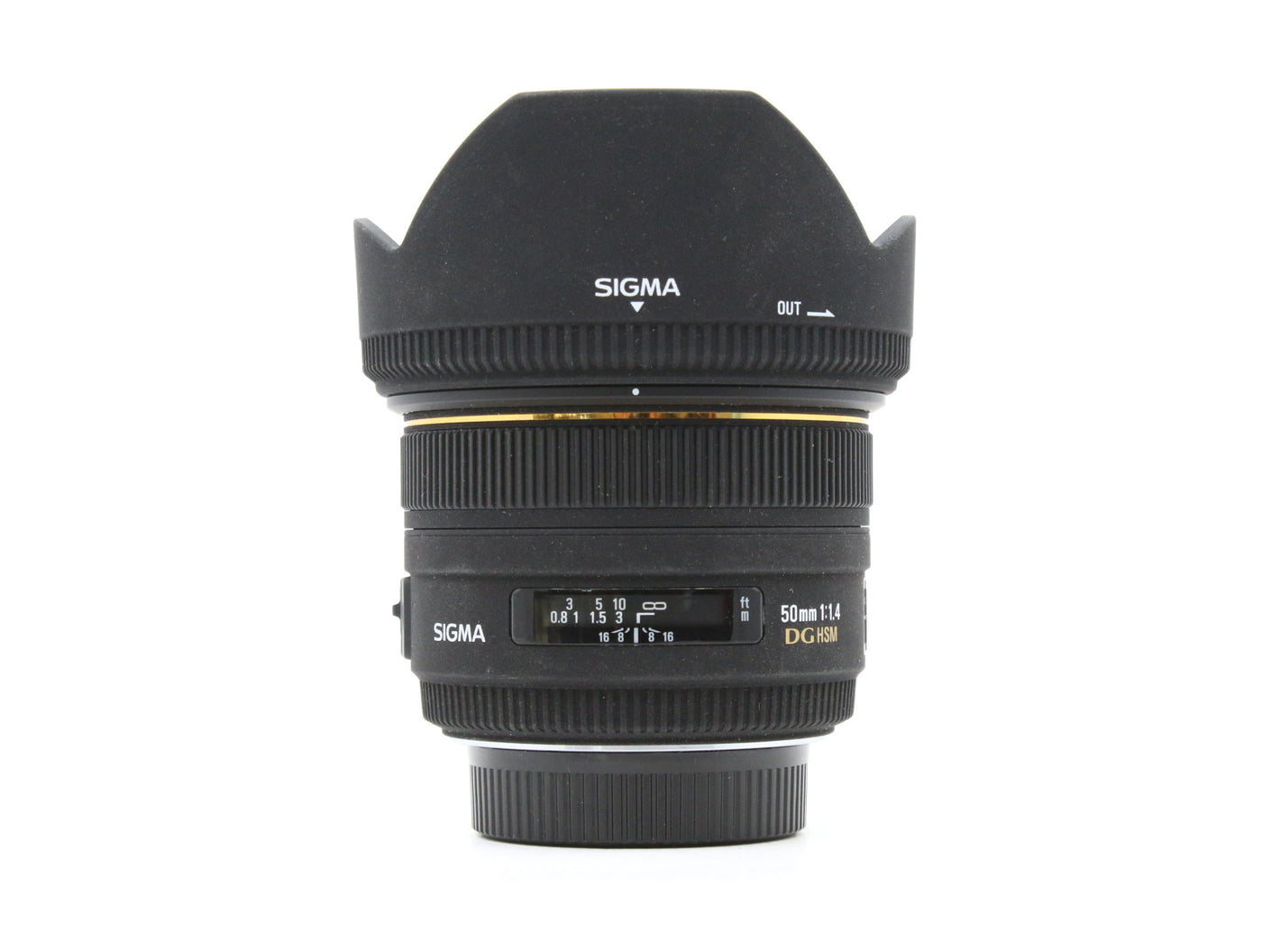 Sigma 50mm f/1.4 EX DG HSM - Geschikt voor Nikon · hoofdafbeelding