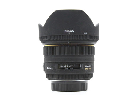 Sigma 50mm f/1.4 EX DG HSM - Geschikt voor Nikon