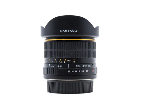 Samyang 8mm f/2.8 UMC Fisheye II - Monture Canon EF-M