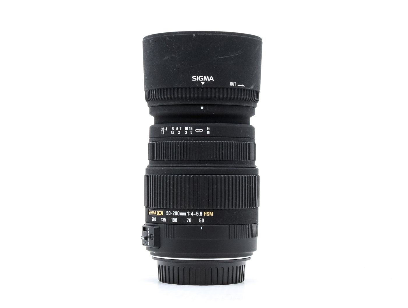 Sigma 50-200mm f/4-5.6 DC OS HSM - Geschikt voor Canon EF-S · hoofdafbeelding